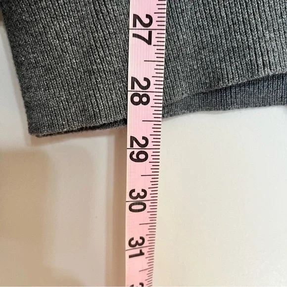 Men’s Mio Marino Fine Cotton Long Sleeve Crewneck Sweater Size 3XL Gray Preppy - Picture 6 of 7